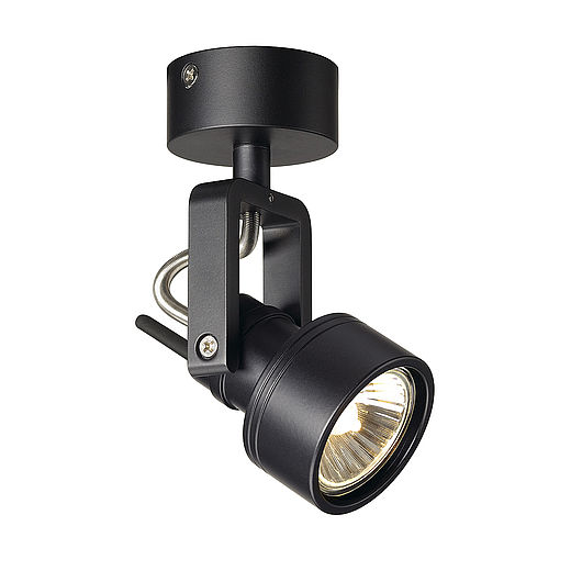 147550, INDA SPOT GU10 светильник SLV накладной для лампы GU10 50Вт макс., черный