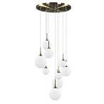 813091 (MD5081A-9EB) Люстра GLOBO 9х40W E14 electroplating bronze/white 813091 (MD5081A-9EB) Люстра GLOBO 9х40W E14 electroplating bronze/white