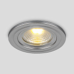 Встраиваемый точечный LED светильник 9902 LED 3W COB SL серебро
