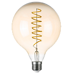 933302 ����� LED FILAMENT 220V G125 E27 8W=80W 700LM 360G CL/AM 3000K 30000H