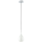 803030 (MD2098M-1W) Подвес PENTOLA 1х40W E14 ХРОМ/БЕЛЫЙ 803030 (MD2098M-1W) Подвес PENTOLA 1х40W E14 ХРОМ/БЕЛЫЙ