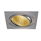 114286, NEW TRIA 150 SQUARE CS ���������� SLV ������������ 29�� � �� � LED 2700�, 2275��, 30�, 1-10�, �.��������