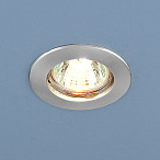 Точечный светильник 863 MR16 SCH хром сатинированный