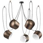 727253 (MD2042-5B ) ������ OMEGA 5�40W E27 BROWN ALU