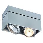 117134, KARDAMOD SQUARE QRB DOUBLE ���������� SLV ��������� ��� ���� QRB111 2x50�� ����., �����������