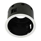 115601, AIXLIGHT® PRO, 1 FLAT FRAME ROUND ������ � ������ ��� 1-�� ���������� SLVa MODULE, �������.�����/ ������