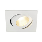 161281, CONTONE® TURNO SQUARE ���������� SLV ������������ � COB LED 13�� (16��), 3000�-2000�, 890lm, � ��, �����