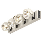 147631, KALU 4 LED ���������� SLV ��������� � COB LED 4� 10�� (42��), 3000K, 2640lm, 24�, ������/ �����