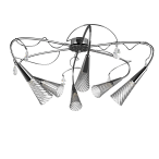 711064 (SX1105/6)  ������ AEREO 6�25W G9 CHROME