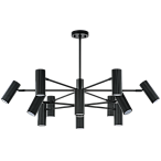 718327 (MD2166-12A) ������ ROMA 12�28W GU10 (led) MATT BLACK