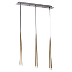 807033 Подвес PUNTO 3х25W G9 chrome + champagne 807033 Подвес PUNTO 3х25W G9 chrome + champagne