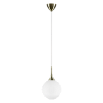 813031 (MD5087-1EB)  ������ GLOBO 1�40W  E14 electroplating bronze/white