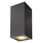 234505, BIG THEO LED UP-DOWN  SLV  IP44  LED 2x17.5 (42), 3000K, 24, 4000lm, 