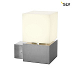 1000834, SQUARE WL LED  SLV  IP44 12  LED 3000K, 760,/ 