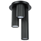 718037 (MX2166-3A) ������ ROMA 3�28W GU10 (led) MATT BLACK