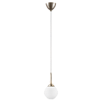 813013 (MD5085-1GL) Подвес GLOBO 1х40W E14 champagne gold/white 813013 (MD5085-1GL) Подвес GLOBO 1х40W E14 champagne gold/white