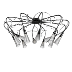 711127 (SX1105/12)  ������ AEREO 12�25W G9 BLACK