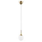 813012 (MD5085-1JS)  ������ GLOBO 1�40W  E14 gold/white