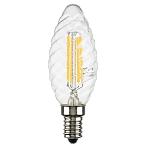 933702 ����� LED FILAMENT 220V C35 E14 6W=65W 400-430LM 360G CL 3000K 30000H