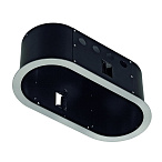 115614, AIXLIGHT® PRO, 2 FLAT FRAME ROUND ������ � ������ ��� 2-� ���������� SLV�� MODULE, �����������/ ������