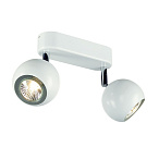 149071, LIGHT EYE 2 GU10 ���������� SLV ��������� ��� 2-� ���� GU10 �� 50�� ����., ����� / ����
