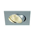 113966, NEW TRIA LED DL SQUARE SET, ���������� SLV � COB LED 3��, 3000K, 38�, 300lm, � ������ �������, ��������