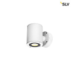 1002041, SITRA WALL UP-DOWN LED  SLV  IP44 17  LED 3000, 2 488, 2 55, 