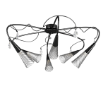 711067 (SX1105/6)  ������ AEREO 6�25W G9 BLACK