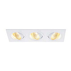 114201, NEW TRIA 3 DL SET ���������� SLV � 3 COB LED �� 6�� (30��), 2700�, 2400��, 38�, � ������ �������, �����