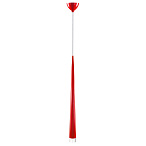 Подвес Lightstar PUNTO 1х25W G9 chrome / red арт. 807012 Подвес Lightstar PUNTO 1х25W G9 chrome / red арт. 807012