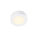 162903, SENSER ROUND 6W ���������� SLV ��������� 230V c SMD LED 6�� (6.7��), 3000K, 230lm, c ��, �����