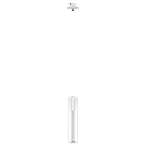 756016 (MD6913-1A) ������ CILINO 1�40W GU10 MATT WHITE