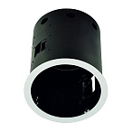 115641, AIXLIGHT® PRO, 1 FRAME ROUND ������ � ������ ��� 1-�� ���������� SLVa MODULE, ���������� �����/ ������