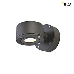 1002016, SITRA WALL LED  SLV  IP44 9  LED 3000, 450, 55, 