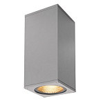 234504, BIG THEO LED UP-DOWN  SLV  IP44  LED 2x17.5 (42), 3000K, 24, 4000lm, .