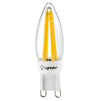 940474  ����� LED 220V C35 G9 5W=40W 280LM 360G 4000K  20000H