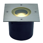 230174, WETSY LED DISK 300 SQUARE ���������� SLV ������������ IP67 c LED Disk 7.7��, 2700K, 300lm, �����