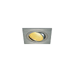 114246, NEW TRIA 110 SQUARE CS ���������� SLV ������������ 16�� � �� � LED 2700�, 1030��, 38�, �����. ��������