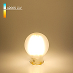 Филаментная лампа матовая 8W 4200K E27