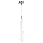 804310 (MD5001-1) Подвес PETALO 1х40W E14 ХРОМ/БЕЛЫЙ 804310 (MD5001-1) Подвес PETALO 1х40W E14 ХРОМ/БЕЛЫЙ