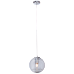 804001 (MD21090-1A) Подвес DISSIMO 1х40W E27 ХРОМ/ПРОЗРАЧНЫЙ 804001 (MD21090-1A) Подвес DISSIMO 1х40W E27 ХРОМ/ПРОЗРАЧНЫЙ